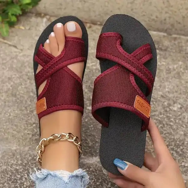 Women's Comfortable Breathable Mesh Flip Flop Sandals