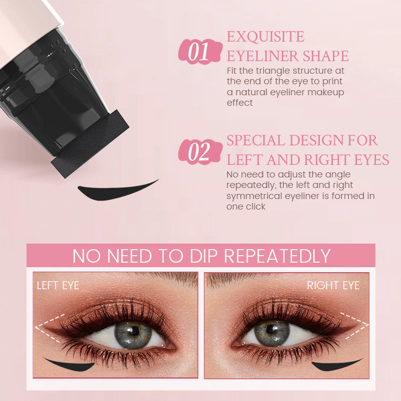 Yksiosainen eyeliner-leimasin