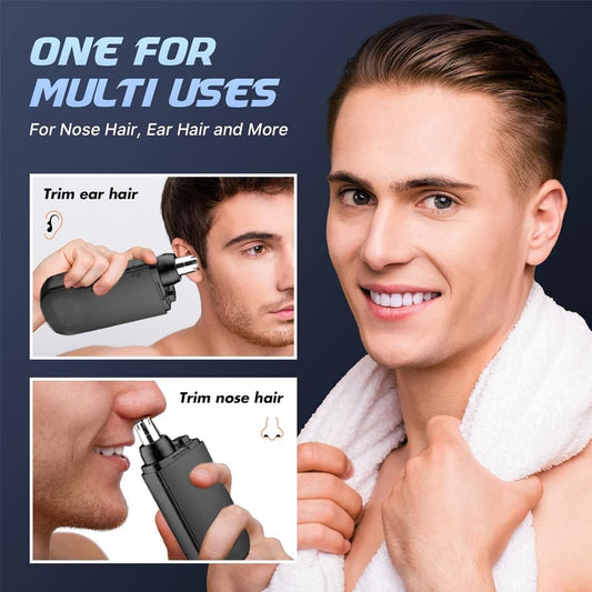 Portable nose hair trimmer (painless and precise)