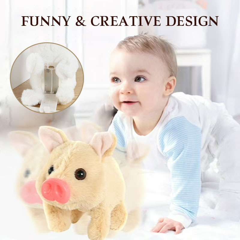 đ·SĂ€hköinen kĂ€velevĂ€ possupehmolelu