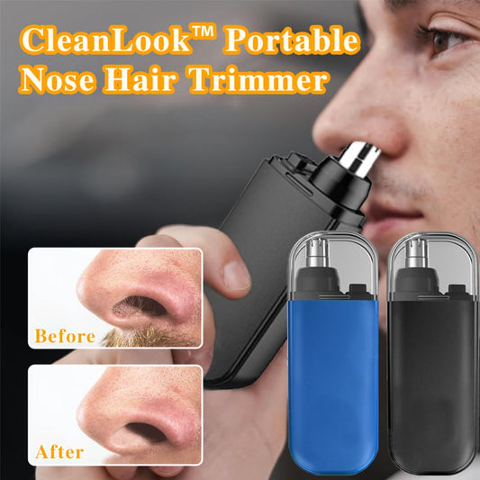 Portable nose hair trimmer (painless and precise)