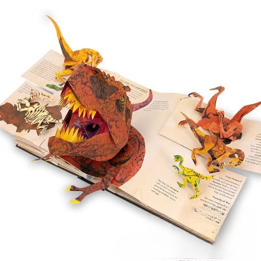 ⏰Weekly special offer: 60% off🦖Encyclopédie 3D Prehistorica Dinosaurs📙HARDCOVE