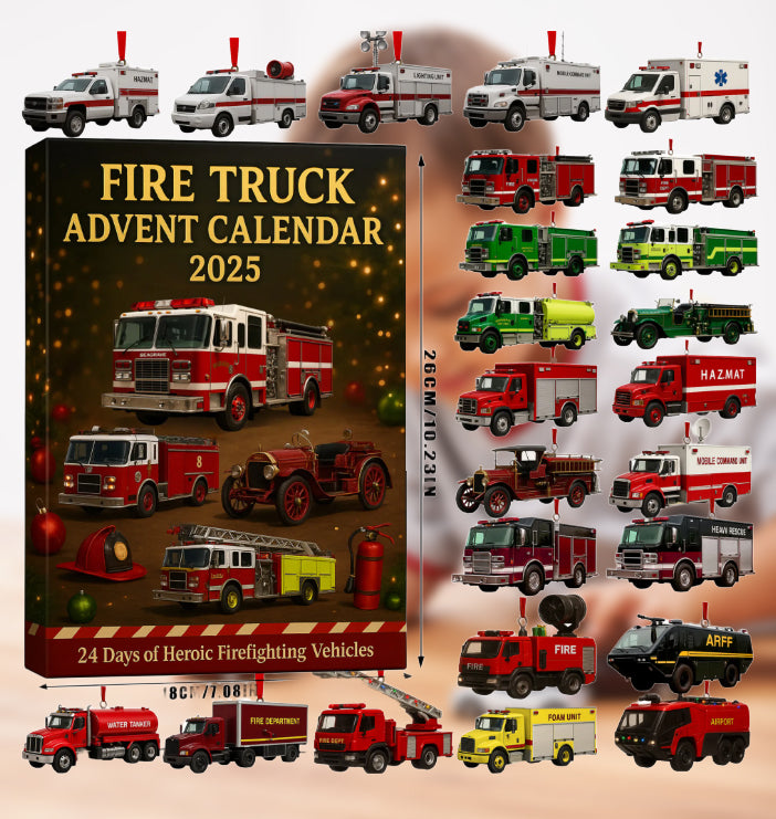 🚒🔥PALOAUTOJEN JOULUJEN KALENTERI 2025🎁🌲