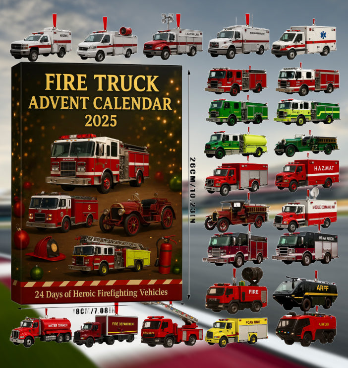 🚒🔥PALOAUTOJEN JOULUJEN KALENTERI 2025🎁🌲